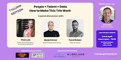Imagen principal de People + Talent + Data - How to Make This Trio Work