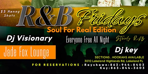 R&B FRIDAYS SOUL FOR REAL primary image