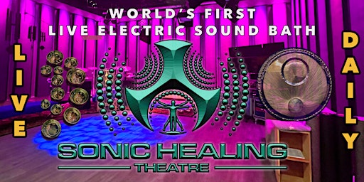 Imagem principal do evento Sonic Healing Theatre - Spring Schedule