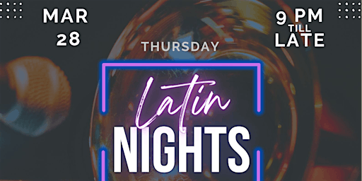 Latin Nights at Cold Tea Lounge primary image