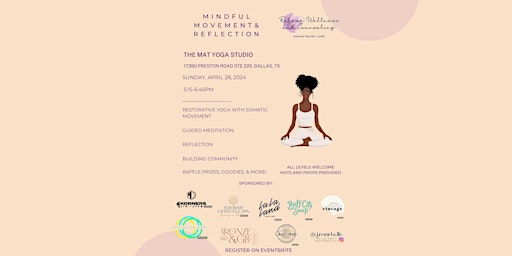 Imagem principal de Mindful Movement & Reflection: Yoga and Therapy