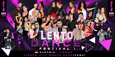 Lento Dance Festival - Bachata/Salsa Outdoors Festival primary image