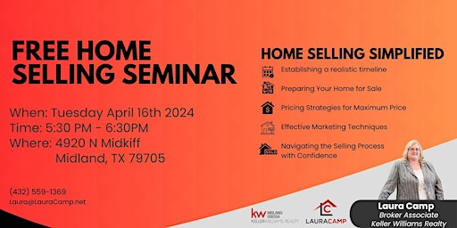 Image principale de FREE Home Selling Seminar