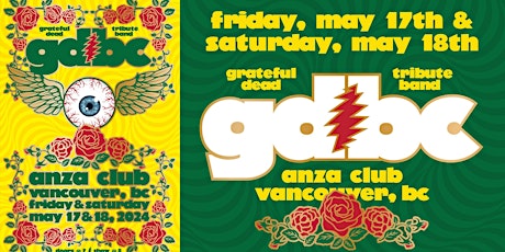 GD/BC, two nights at the Anza Club.   Night #1.  Friday, May 17.