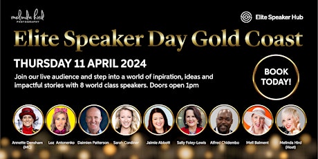 Elite Speaker Showreel Day - Gold Coast