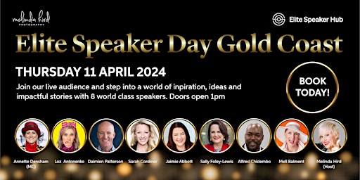 Elite Speaker Showreel Day - Gold Coast primary image