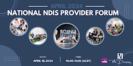 National NDIS Provider Forum