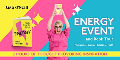 Primaire afbeelding van Energy Event & Book Tour | Brisbane
