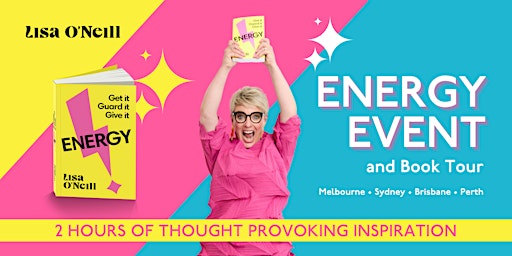 Primaire afbeelding van Energy Event & Book Tour | Sydney