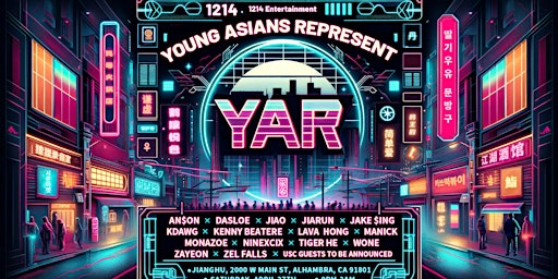 Imagem principal do evento Young Asians Represent @ LA