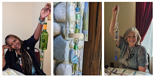 Imagen principal de Wine Bottle Windchime Workshop Animal Rescue Fundraiser - Garden City