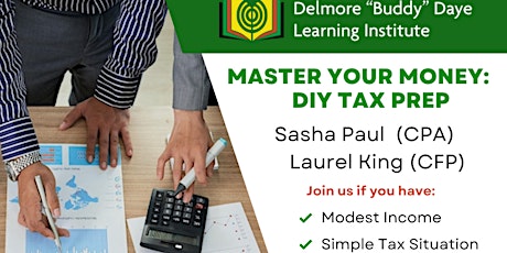 Master Your Money: DIY Tax Prep (SESSION 2)