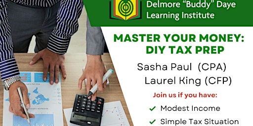 Primaire afbeelding van Master Your Money: DIY Tax Prep (SESSION 2)