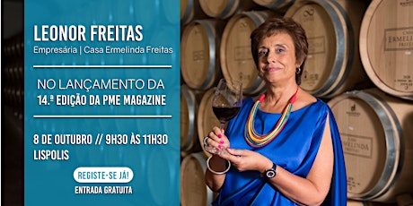 Imagem principal de Lançamento 14.ª edição da PME Magazine com Leonor Freitas