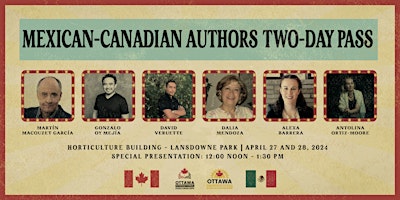Two-Day Pass: Mexican Authors:  Ottawa International Food  & Book Expo primary image