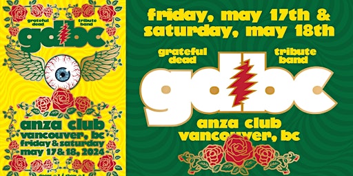 Primaire afbeelding van GD/BC, two nights at the Anza Club. Night #2.  Saturday, May 18