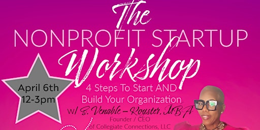 Non Profit Startup  Workshop primary image