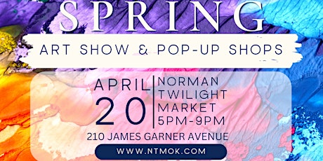 SPRING ART SHOW & POP UP SHOPS