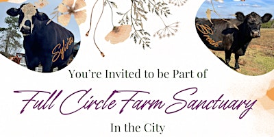 Imagem principal do evento Full Circle Farm Sanctuary In The City!