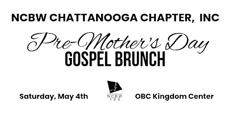 NCBW Pre-Mother's Day Gospel Brunch