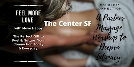 Imagem principal de Couples Connection:  A Partner Massage Workshop to Deepen Intimacy
