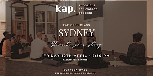 Immagine principale di KAP  Class in  Sydney - Kundalini Activation Process 