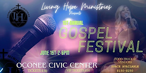 Image principale de 1st Gospel Festival-Living Hope Ministries