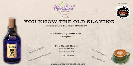 You Know the Old Slaying Interactive Murder Mystery 5/8