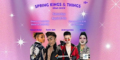 Imagem principal do evento Spring Kings & Things Drag Show