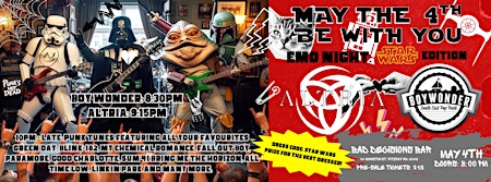 Imagen principal de May the 4th Be With You: Emo Night Star Wars Edition