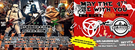 May the 4th Be With You: Emo Night Star Wars Edition