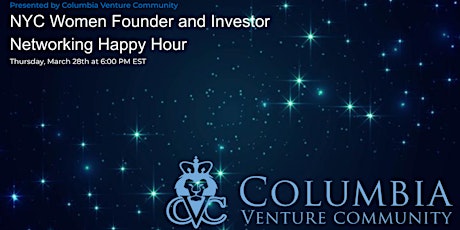 CVC Presents: NYC Women Founder and Investor Networking Happy Hour primary image