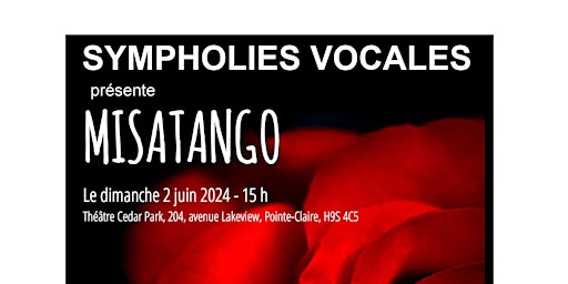 Primaire afbeelding van Sympholies vocales présente Misatango