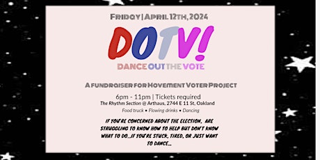 Dance  Out The Vote