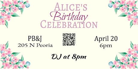 Alice's Birthday Celebration