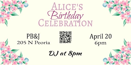 Imagen principal de Alice's Birthday Celebration