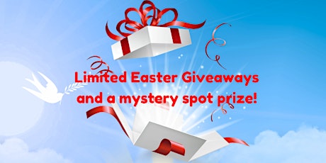 Easter Saturday – sign up now to win a prize!