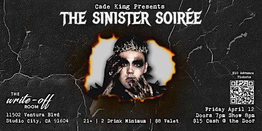 Imagem principal do evento The Sinister Soirée