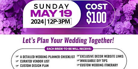 Wedding Planning Class