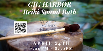 Primaire afbeelding van GIG HARBOR Reiki Sound Bath Journey