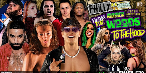 Primaire afbeelding van SmashMaster/BYO PhillyMania Pro Wrestling Block Party