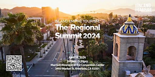 Primaire afbeelding van Inland Empire Tourism: The Regional Summit 2024