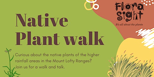 Native Plant walk and talk in Mount George Conservation Park  primärbild