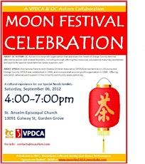 VPDCA & OC Autism:  Moon Festival Celebration primary image