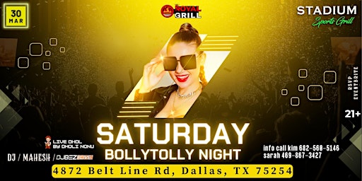 Imagem principal do evento Bollytolly Bash: A Night of Desi Beats