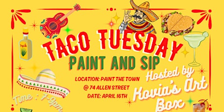 Taco Tuesday Paint & Sip