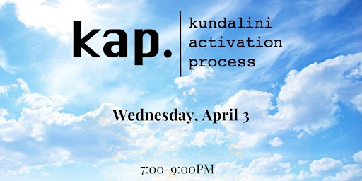 Hauptbild für KAP Kundalini Activation Process Workshop by Nicole Thaw