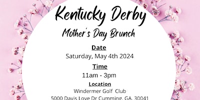 Imagen principal de Kentucky Derby Mothers Day Event