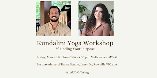 Kundalini Yoga Workshop & Finding Your Purpose primary image