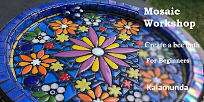 Beginner Mosaic Workshop -  Thursday 25th April  - ANZAC DAY primary image